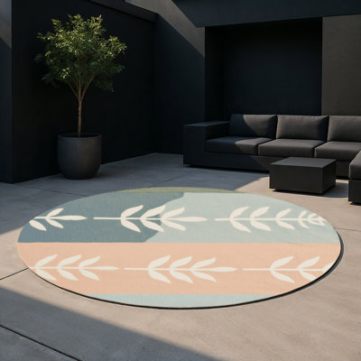 Tapis intérieur et extérieur Petal Cascade