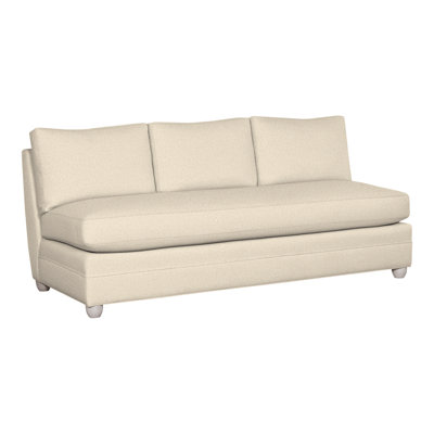 Fairgrove 80.5" Armless Bench Seat Sofa