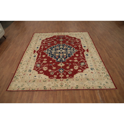 Vegetable Dye Oushak Oriental Area Rug 8x10