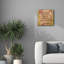  «Floral Bible Verse A» par Jean Plout, art mural sur toile, 18 po x 18 po-870235854