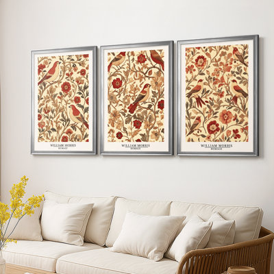 Série sur toile encadrée personnalisée - 3 pièces