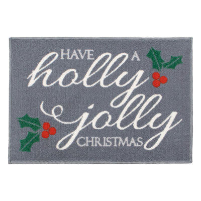 Non-Slip Christmas Indoor Doormat
