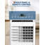 Climatiseur portatif 8 000 BTU - 3-en-1 Refroidissement / déshumidification / Ventilateur pour 350 pieds carrés en mode veille à économie d'énergie