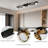 Niala 4 - Light 35.43" LED Dimmable Rotatable Flush Mount