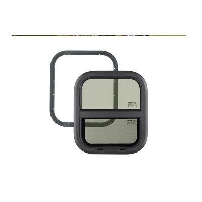 Anneau de garniture de moustiquaire vertical