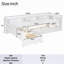 Lit plateforme simple en bois avec lit gigogne et tiroir en bois L-18866979
