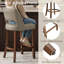 Tabouret de bar moderne en similicuir, hauteur du comptoir, pieds en bois massif, ensemble de 4-270211811-270211839