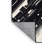 Machine Washable Wynsum Modern Geometric Rug in Gray – Black Binding-46618536