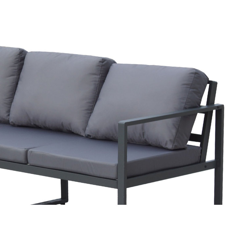 Muneef 8 - Person Patio Dining Set with , Cushions Included