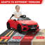 Voiture électrique homologuée pour enfants avec télécommande pour les enfants Mercedes-Benz AMG. Comprend 3 vitesses, démarrage en douceur, musique et phares à DEL, 3 à 8 ans, rouge-119463389