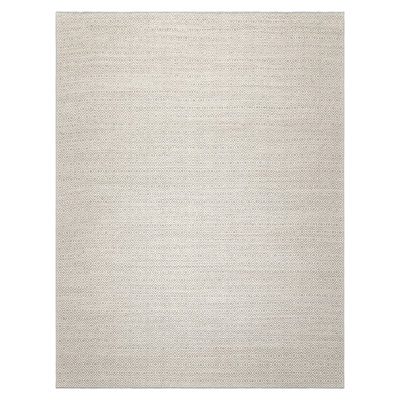 Ivory Hand-Woven Flatweave New Zealand Wool Oriental Rug Multi Sizes