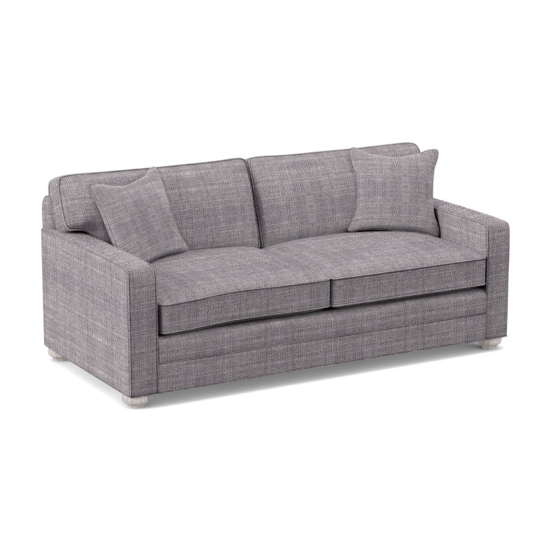 Canapé-lit Hillcrest, Chenille nomade ardoise Crypton®, Gris tourterelle