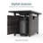 45 Inch Rectangle Outdoor Propane Gas Fire Pit Table-793052151