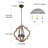 Marcus 3 - Light Dimmable Chandelier