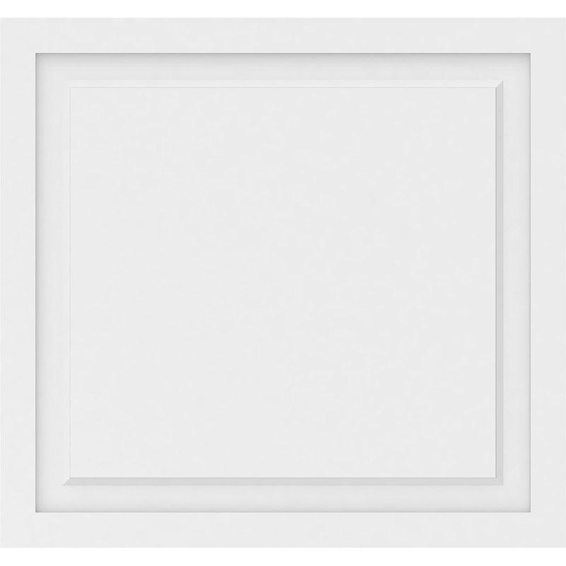 Harrison Raised Decorative Wall Panel, 30"H x 32"W x 0.63"D