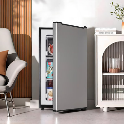 3.2 Cu.Ft Upright Freezer With Adjustable Temperature Controls(-0.4°F To 32°F)