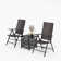 Alyah 2 - Person Wicker Patio Dining Set with Square Table