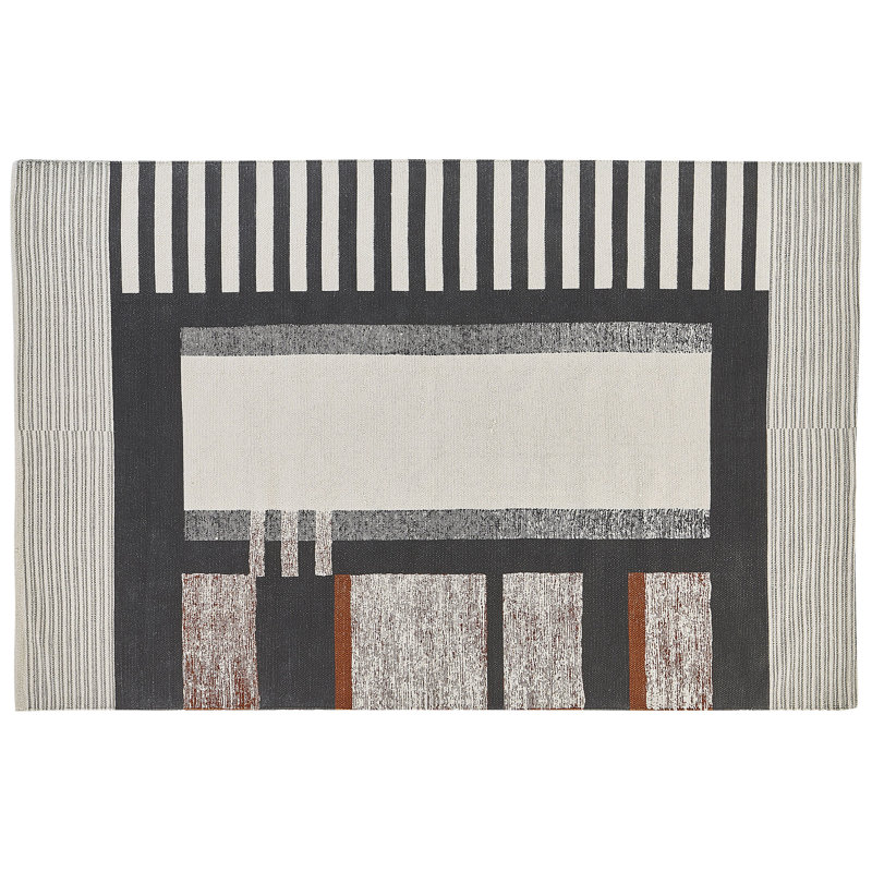 Mortenson Cotton Area Rug, Rectangle 160cm x 230cm