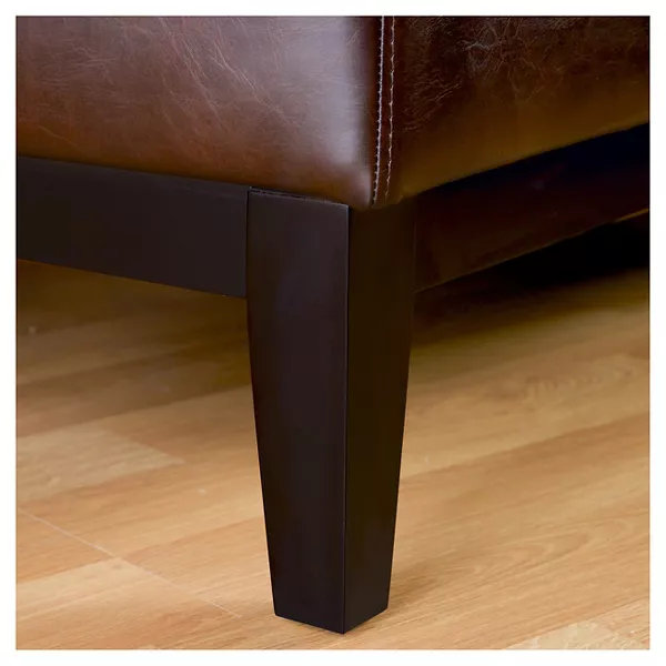 Fauteuil d'appoint en similicuir