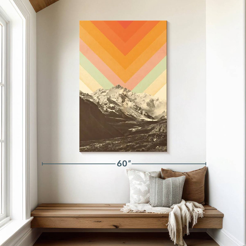 Alvord Mountainscape II, H 48 po x l 32 po