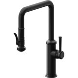 Davoli Pull-Down Kitchen Faucet with Squeeze Sprayer - Quad Spout
