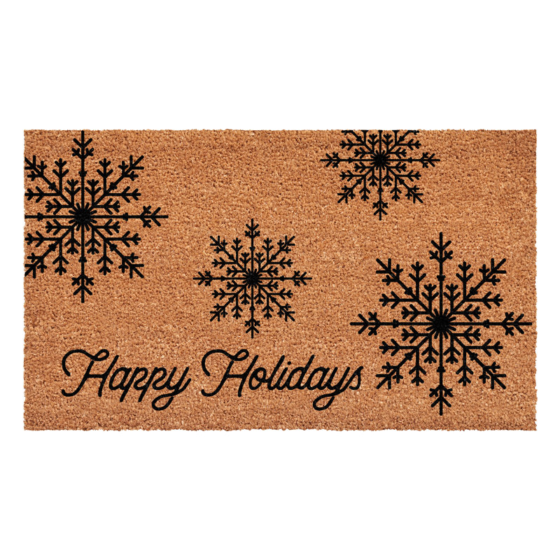 Paillasson Snowflakes 17 po x 29 po, L 36 po x L 72 po