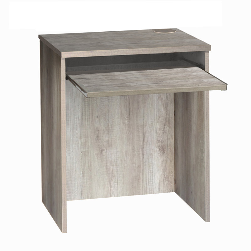 Haajra Computer Desk, 72cm H x 60cm W x 54cm D, Grey