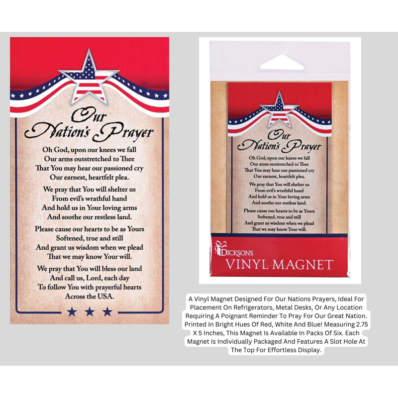 Magnet Our Nation Prayer 2.75X5