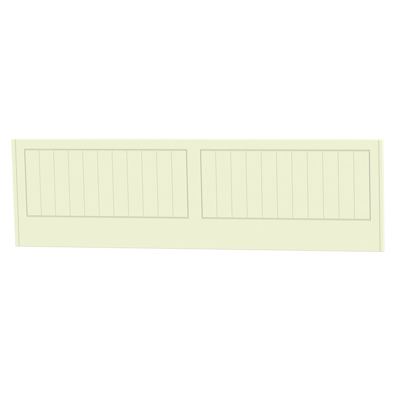Fully Assembled Saxena Headboard, Cream, Super King (6')