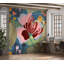 Murale botanique pelez et collez Speros - Art floral abstrait-106363177