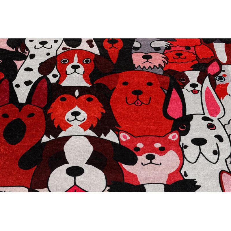 Tapis antibactérien rond, 39,4 po de diamètre, 100% polyester, hauteur de poils de 0,2 po | Dessous antidérapant, lavable à la machine | Parfait pour le salon, la chambre à coucher et la salle de jeux, conception douce et durable