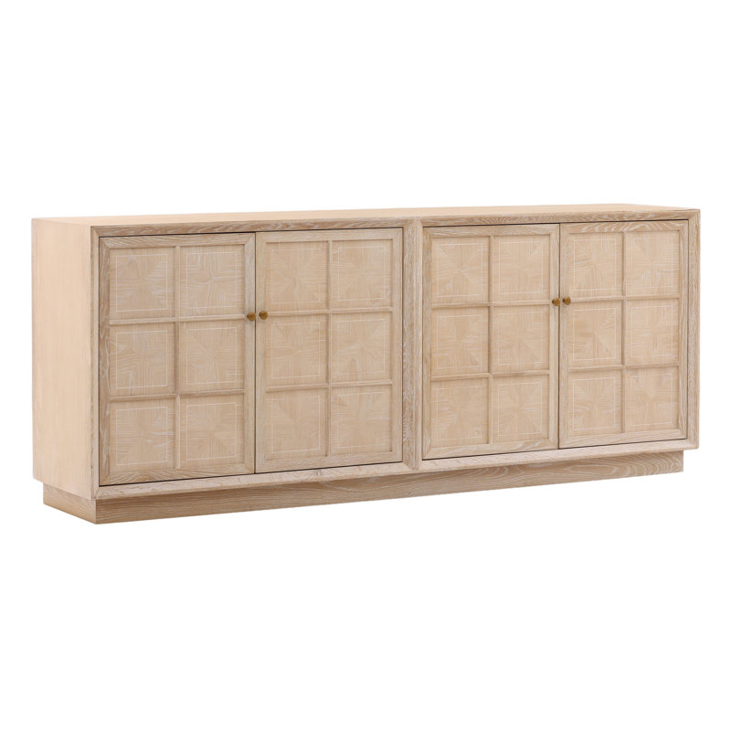 Durrant 87" Wide Sideboard, Light Natural