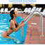 Pool Ladder, 3-Step 304 Stainless Steel Pool Ladder with Non-Slip Treads, 120KG Load Capacity, 155cm H x 50cm W for Inground & Above Ground Pools