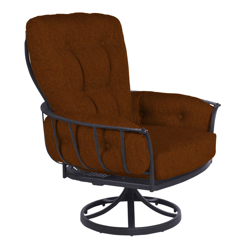Monterra Outdoor Rocker Chair, Graphite, Flagship Stone Sunbrella®