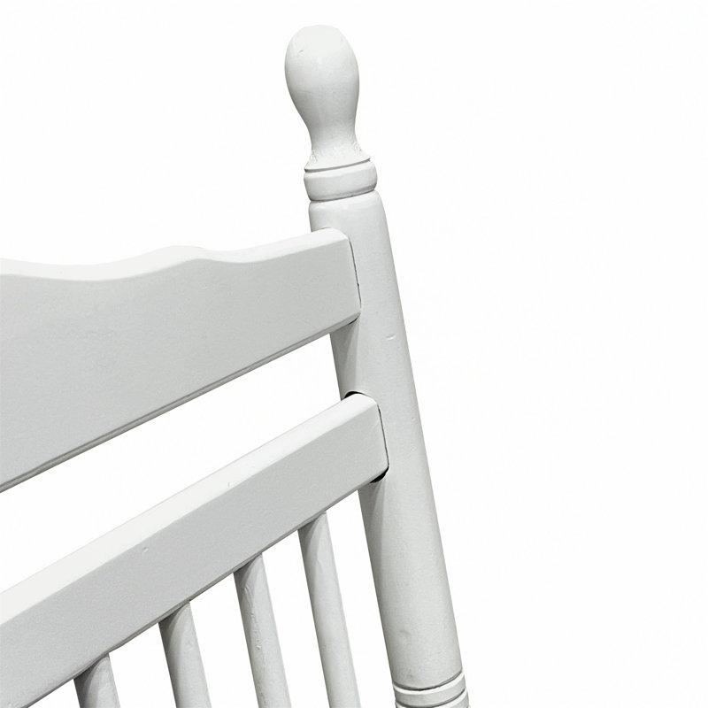 Chaise berçante balcon porche adulte, Argent argent