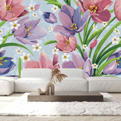 Murale tulipes