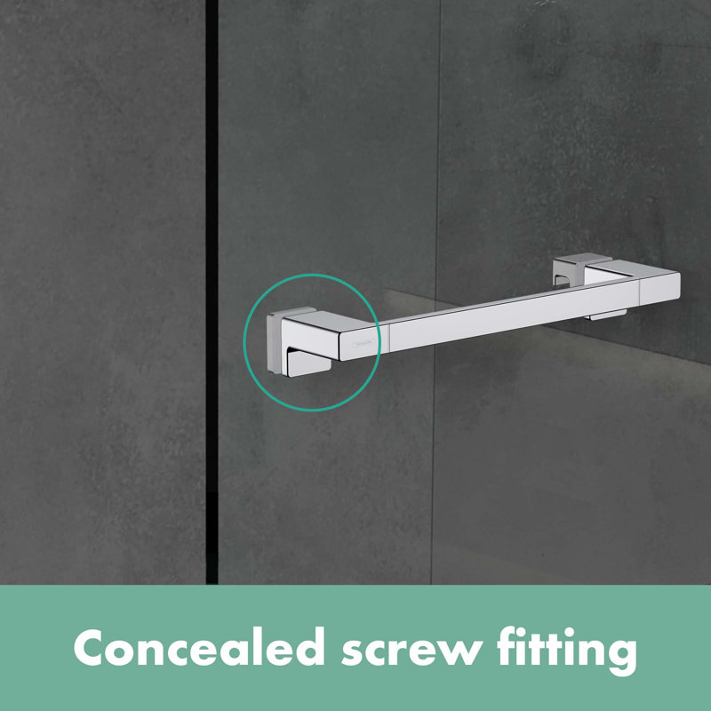 Hansgrohe AddStoris Shower Door Handle, Chrome