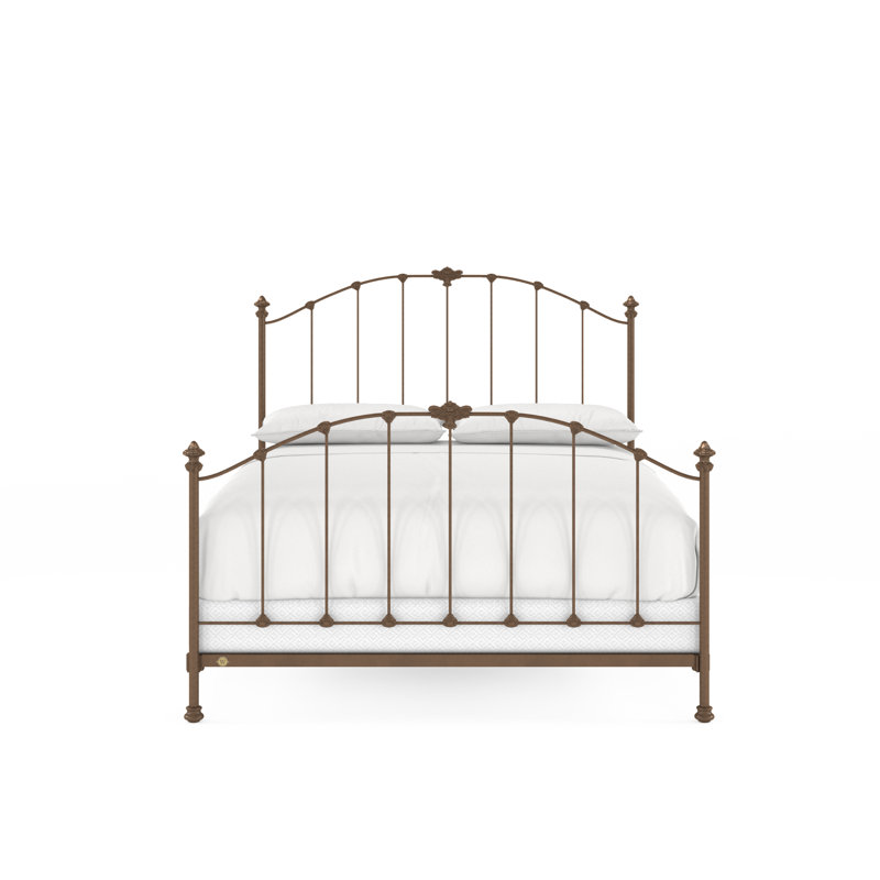 171 Country French Bed | Complete Standard, Matte White, Queen