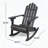 Acacia Wood Adirondack Rocking Chair