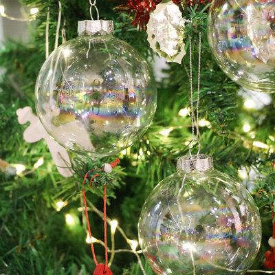 Solid Colour Glass Ball Ornament