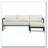 Outdoor L-Shaped Sofa with Iron Frame-168097723