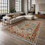 Oriental Cotton and Chenille Flatweave Area Rug-1163900285