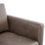 Chaise d'appoint rembourrée en similicuir-504142609
