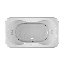 Baignoire encastrée 66 po x 42 po Marineum ™-40093893