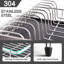 Fatimah Adjustable Stainless Steel Dish Rack