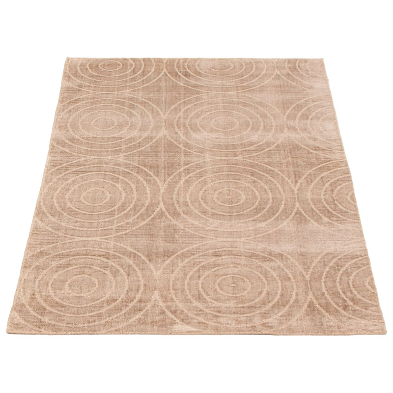 Viscose Geometric Indoor Rug