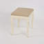 Solid + Manufactured Wood Accent Stool