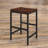 Kelesia Counter Stool with Metal Frame-41715543