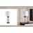 30"H Glass Bottle Table Lamp