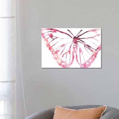 Butterfly Imprint VI by June Erica Vess - Wrapped Canvas Gallery-Wrapped Canvas Giclée